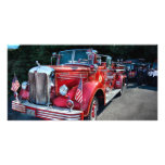 Fireman - 1949 and it still runs photo greeting card