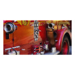 Fireman - Engine no 2 Personalised Photo Card