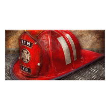 Fireman - Hat - A childhood dream Photo Greeting Card