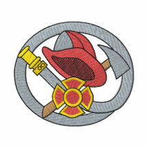 Fireman Logo Embroidered Shirt