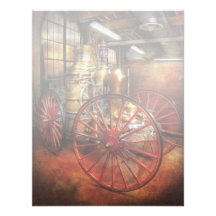 Fireman - One day, a long time ago Custom Invitations