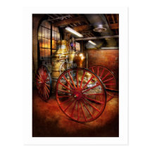 Fireman - One day, a long time ago Post Cards