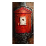 Fireman - The fire box Personalized Photo Card