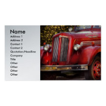 Fireman - The Garwood fire dept Business Card Templates