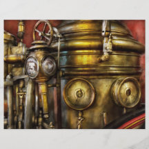 Fireman - The Steam Boiler Full Color Flyer