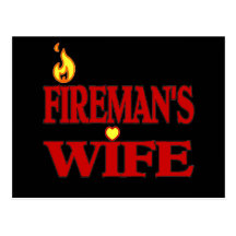 Fireman's Wife Post Cards