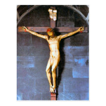 Firenze Santa Maria Novella, Crucifix Post Card