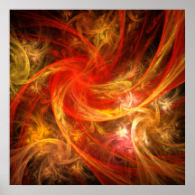 Firestorm Abstract Art Print