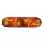 Firestorm Nova Abstract Art Skateboard
