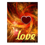 Firestorm Nova Love Postcard