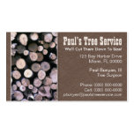 Firewood/Tree Service Business Card