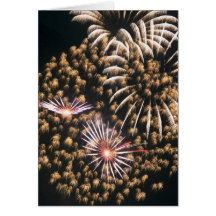 Fireworks (5) greeting cards