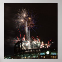 Fireworks at the Field Posters