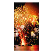 Fireworks Customised Photo Card