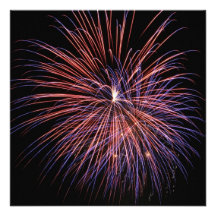Fireworks July 4th Invitation