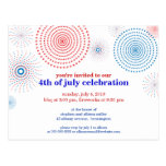 Fireworks On The Fourth Postcard