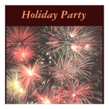 Fireworks Party Invitation