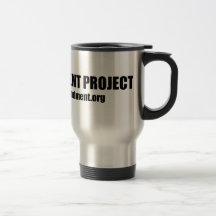 First Amendment Project travel mug