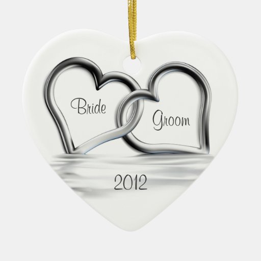 First Christmas Wedding Ornament