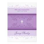 FIRST COMMUNION INVITES :: curls 1P