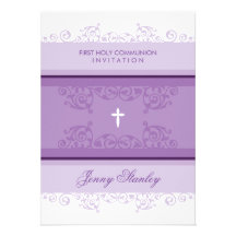 FIRST COMMUNION INVITES :: curls 1P