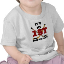 First Hockey Birthday Tees