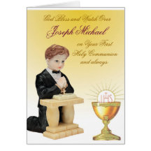 First Holy Communion Greeting Cards