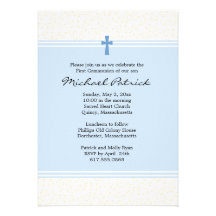 First Holy Communion Invitation