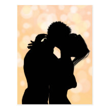 First Kiss Postcard