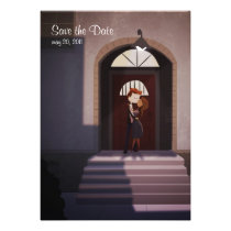 First Kiss - Save the Date invitations