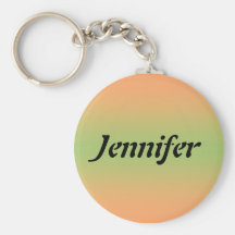 First Name Template Keychain