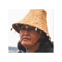 First Nations Woman Gallery Wrapped Canvas