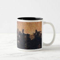 First Night at the Comedie Francaise in 1885 mugs