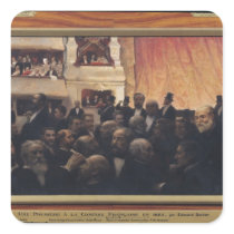 First Night at the Comedie Francaise in 1885 stickers