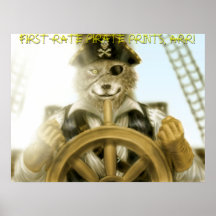 FIRST-RATE PIRATE PRINTS, ARR!, FIRST RATE...