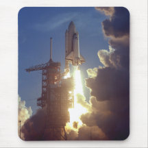 First Shuttle Launched Mouse Pad