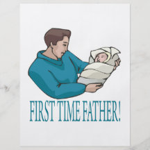 First Time Father Full Colour Flyer