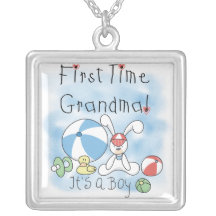 First Time Grandma of Boy Gifts Pendants