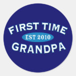 First Time Grandpa Stickers