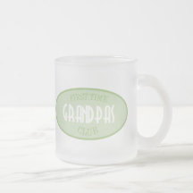 First Time Grandpas Club (Green) Coffee Mugs