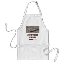 Fish Apron: Something smells fishy??