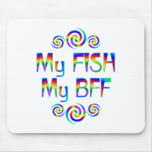 Fish BFF Mouse Pads