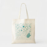 Fish Bubble Love Canvas Bag
