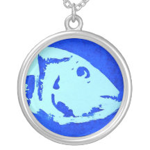 Fish Face Pendant