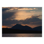 Fish Lake Sunset; No Text Art Photo