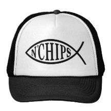 Fish N' Chips Fish Mesh Hat