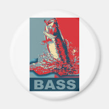 Fish Species Iconised like obama Magnets