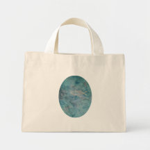 Fish symbol tote bags