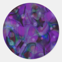 Fish • Tank Round Sticker