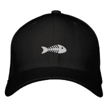Fishbone Embroidered Hats